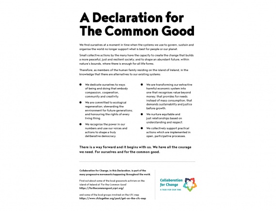Declaration for the Common Good